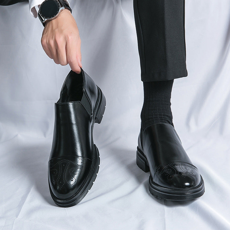 Matteo™ Leather Slip-On Loafers
