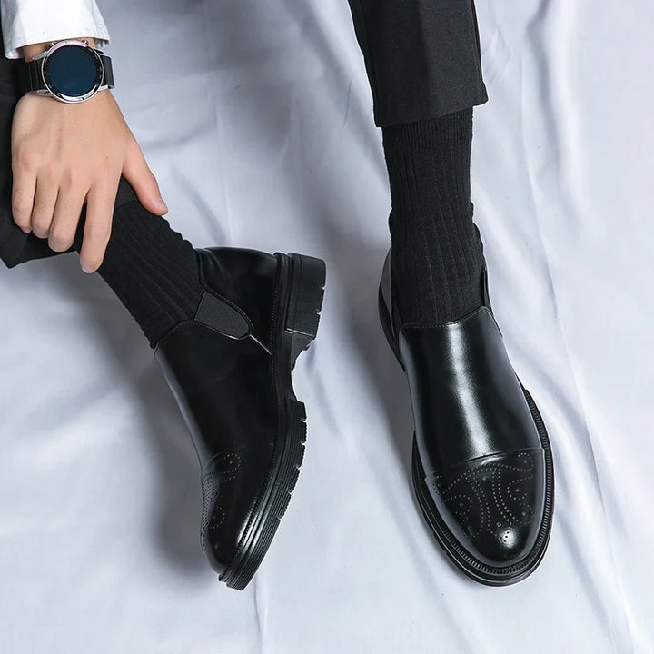 Matteo™ Leather Slip-On Loafers
