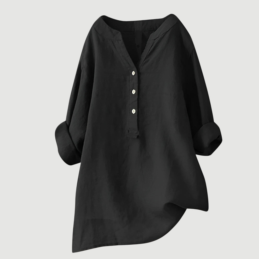 Gail | Airy Button-Down Shirt