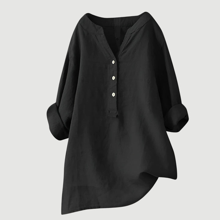 Gail | Airy Button-Down Shirt
