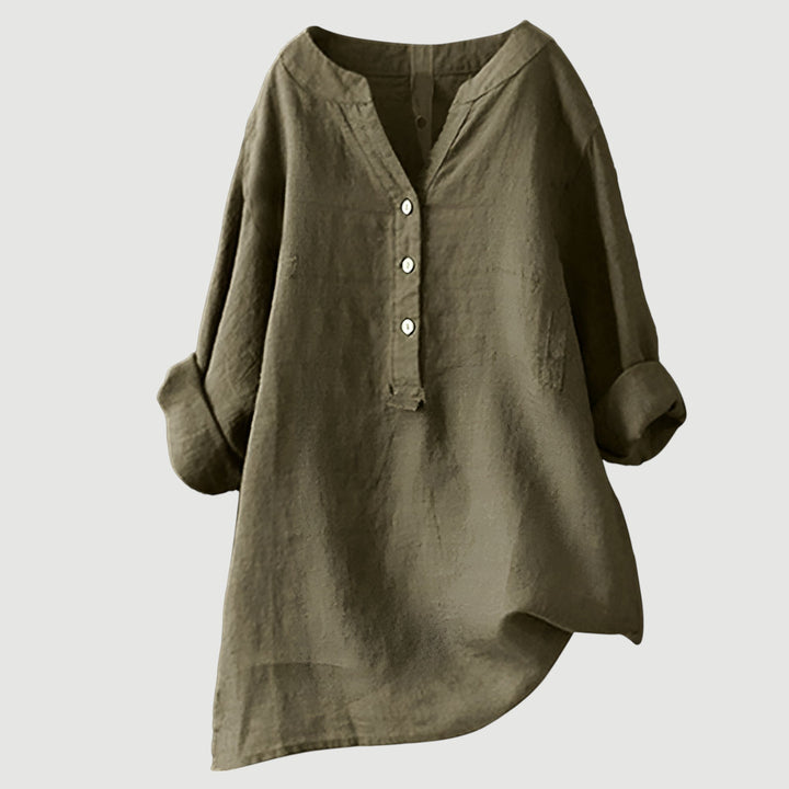 Gail | Airy Button-Down Shirt