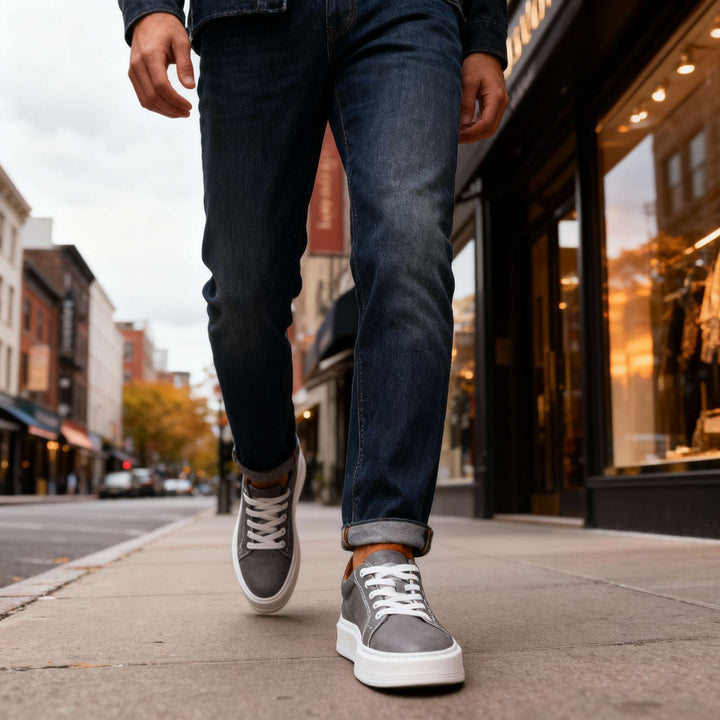 Conrad Jones Leather Sneakers