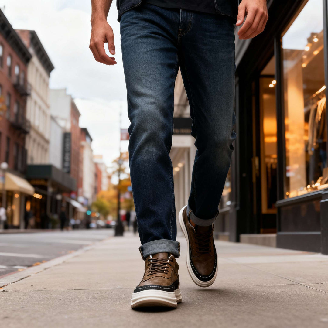 Mason Grant Leather Sneakers