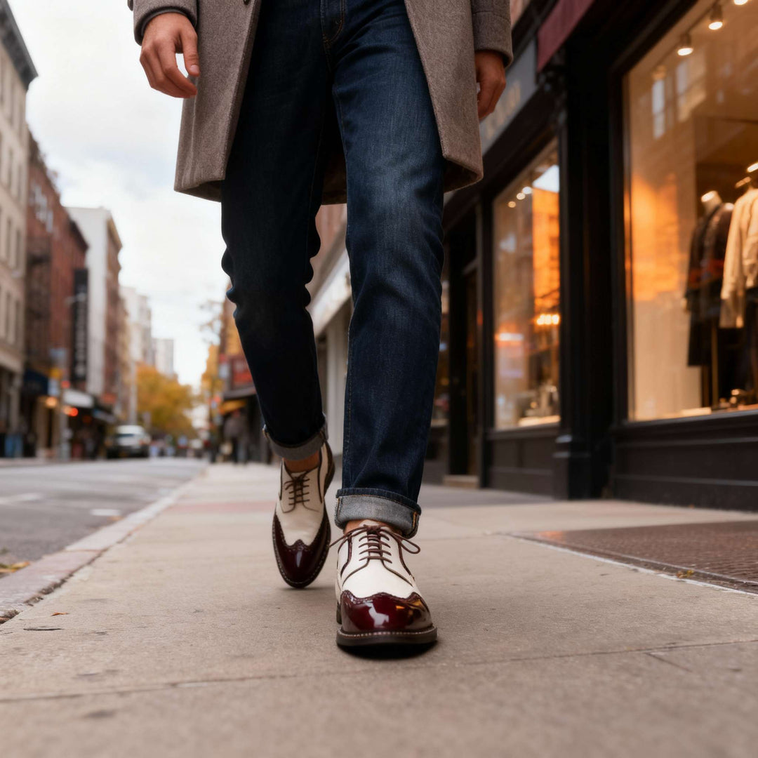 Vincent Cline Brogue Derbies