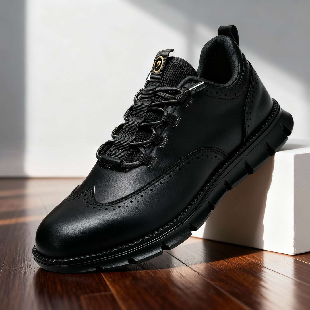 Brandon Brogue Leather Sneakers