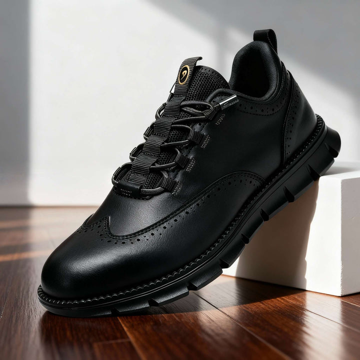 Brandon Brogue Leather Sneakers