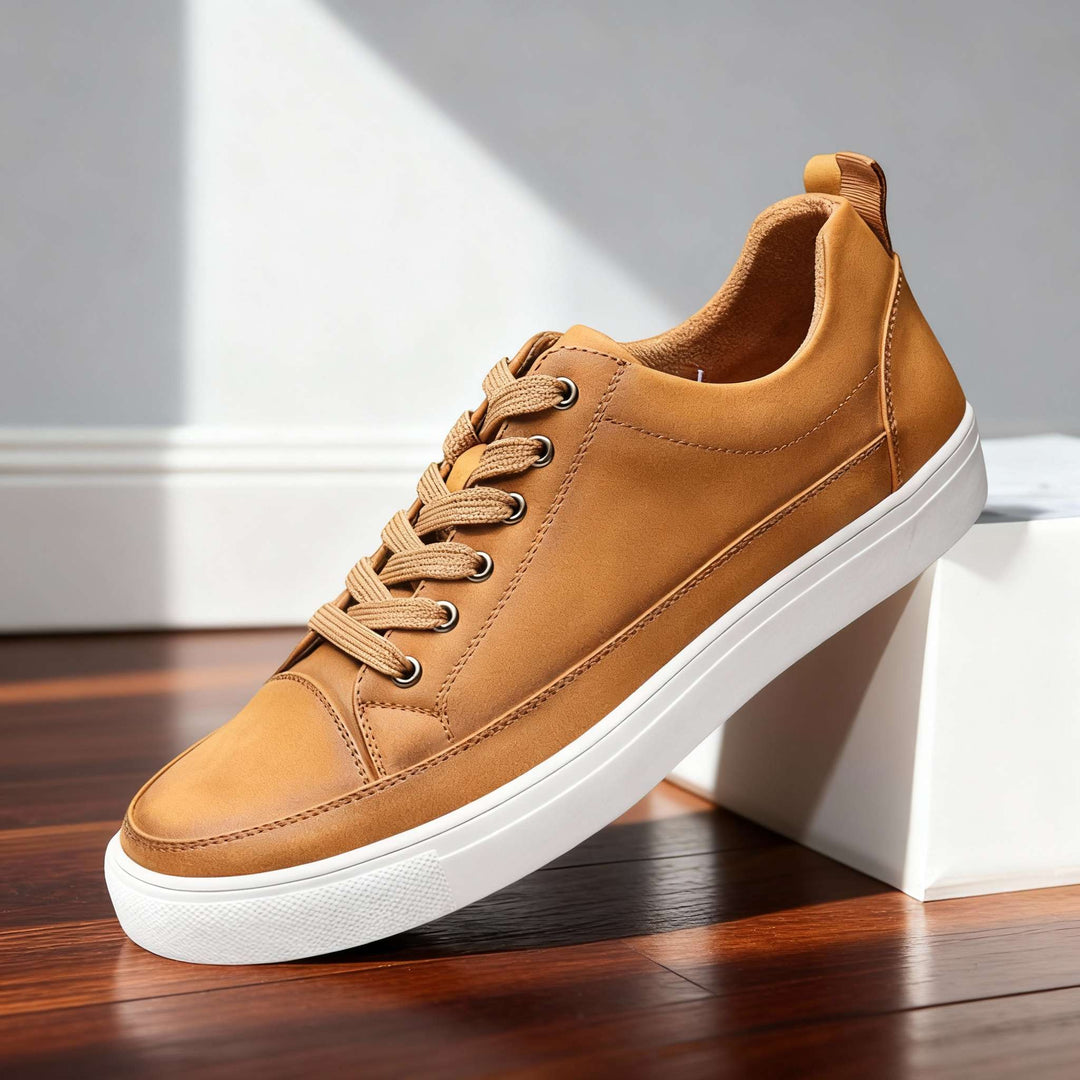 Brandon Mark Leather Sneakers