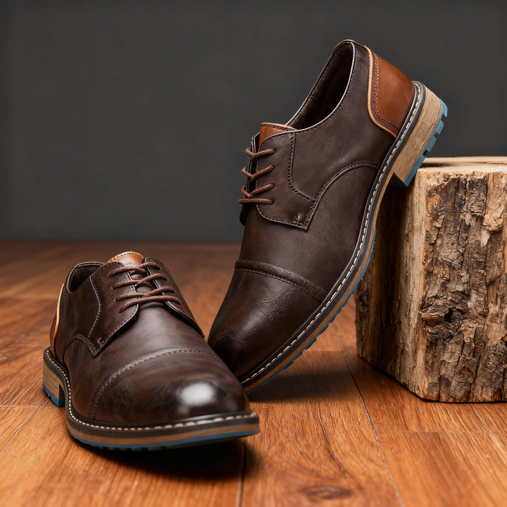 Geoffrey Scott Cap-Toe Derbies