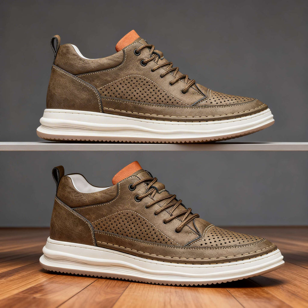 Robert Johnson Breeze Leather Sneakers