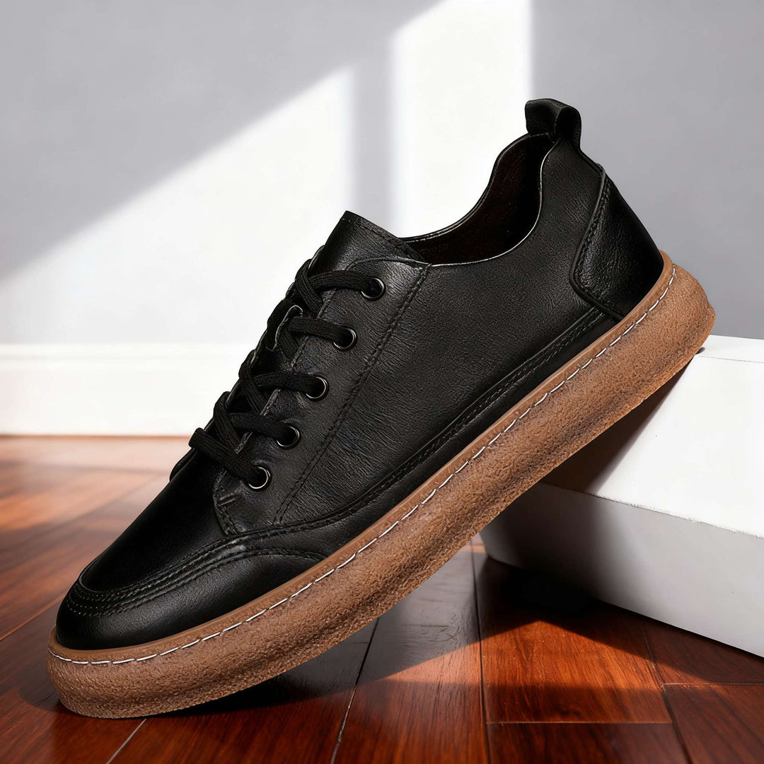 John Barton Leather Sneakers