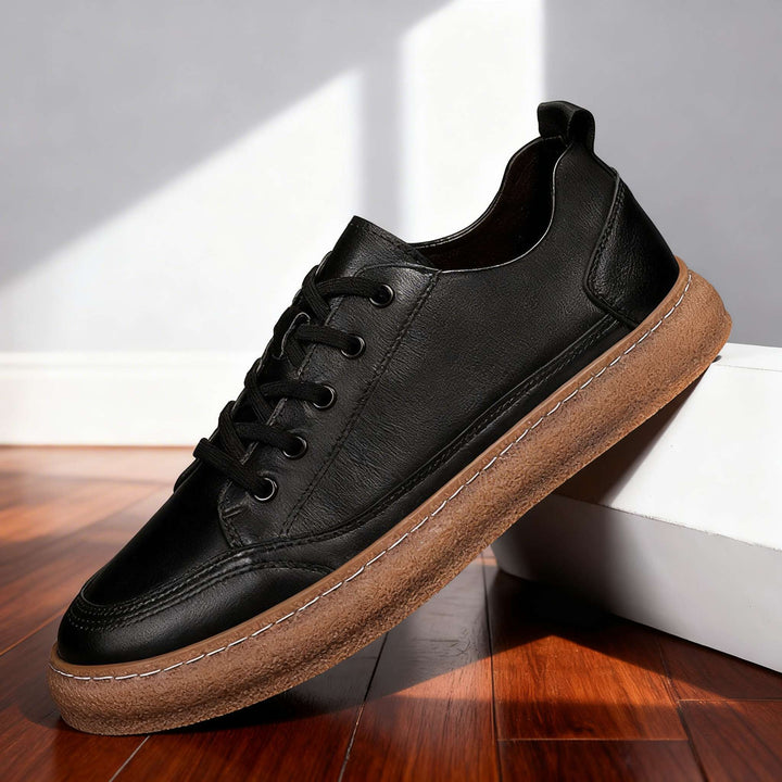 John Barton Leather Sneakers