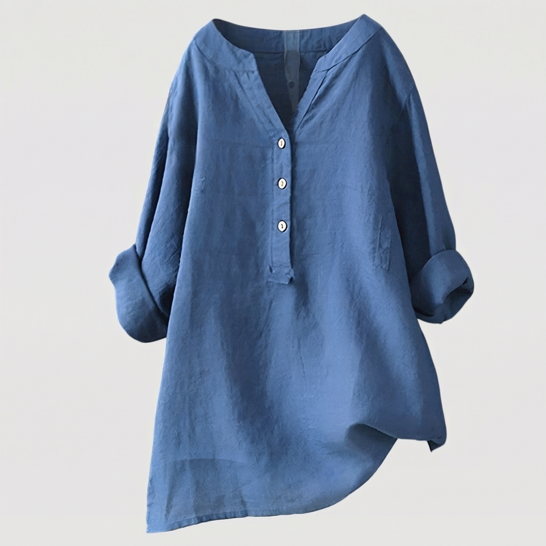 Gail | Airy Button-Down Shirt