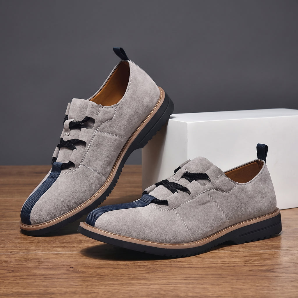 Henry Barnes Suede Oxfords